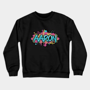 Aaron name Crewneck Sweatshirt